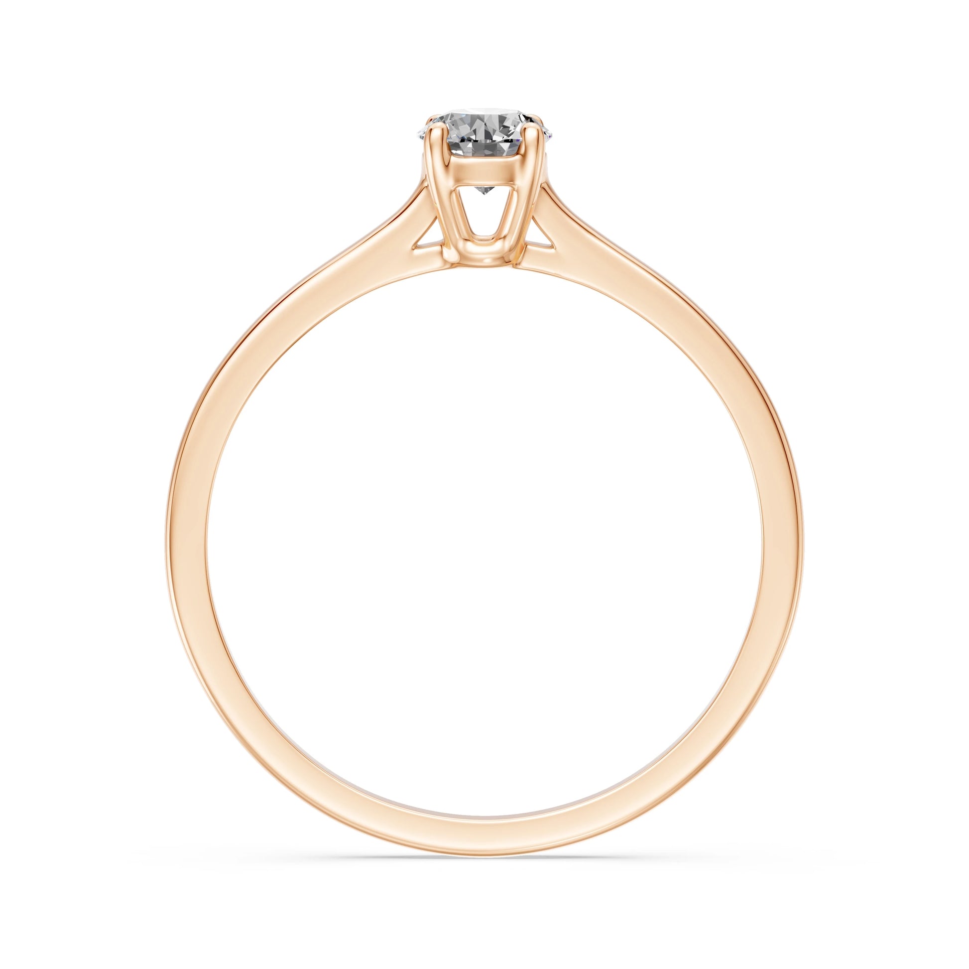 Solitaire Ring, 0.3 ct — 101-10103(4.2)