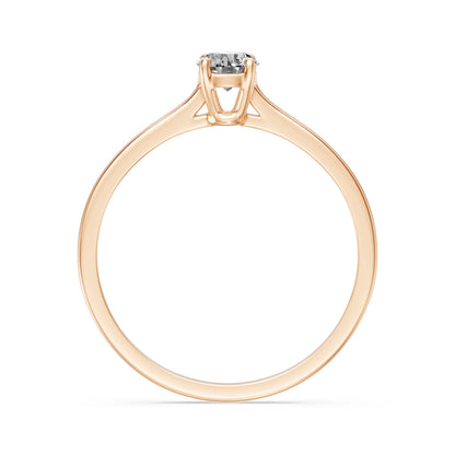 Solitaire Ring, 0.3 ct — 101-10103(4.2)