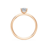 Marquise Lab Grown Diamond Micro Pave Engagement Ring 1.0ct by Qutahia Jewellery