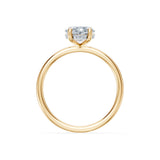 Marquise Lab Grown Diamond Micro Pave Engagement Ring 2.0ct by Qutahia Jewellery
