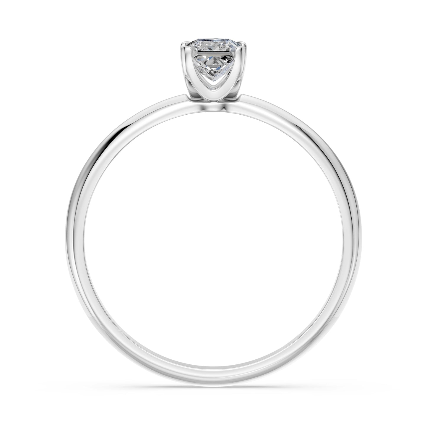 Solitaire Ring, 0.4 ct — 101-10110(0.40)PR