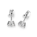 Diamond Stud Earrings Round 1.0ct by Qutahia Jewellery