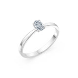 Solitaire Ring, 0.3 ct — 101-10194(0.30)OV