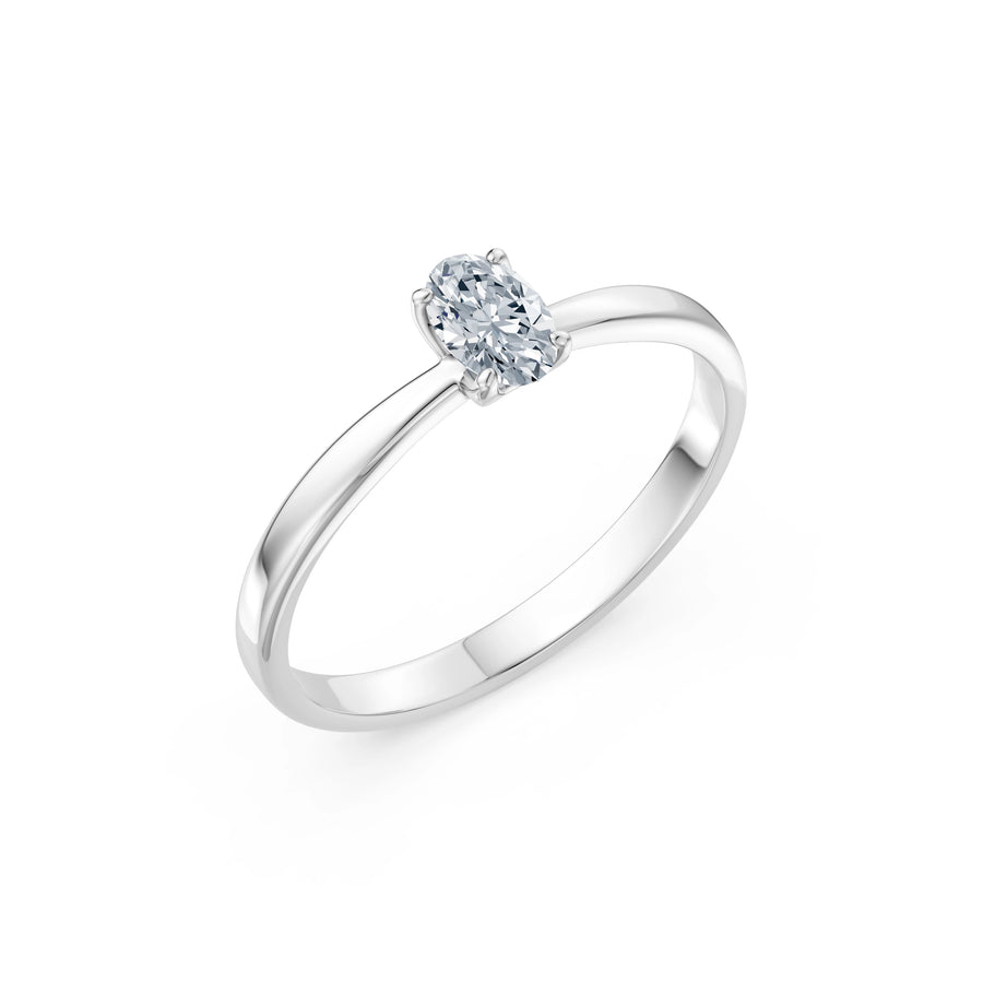 Solitaire Ring, 0.3 ct — 101-10194(0.30)OV