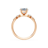 Marquise Lab Grown Diamond Classic Pave Eternity Ring 2.0ct by Qutahia Jewellery