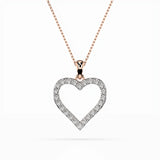 Minimalism Necklace (Round), 0.31 ct β 104-10060