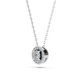 Illusion Necklace (Round), 0.03 ct — 104-10002(2.0)