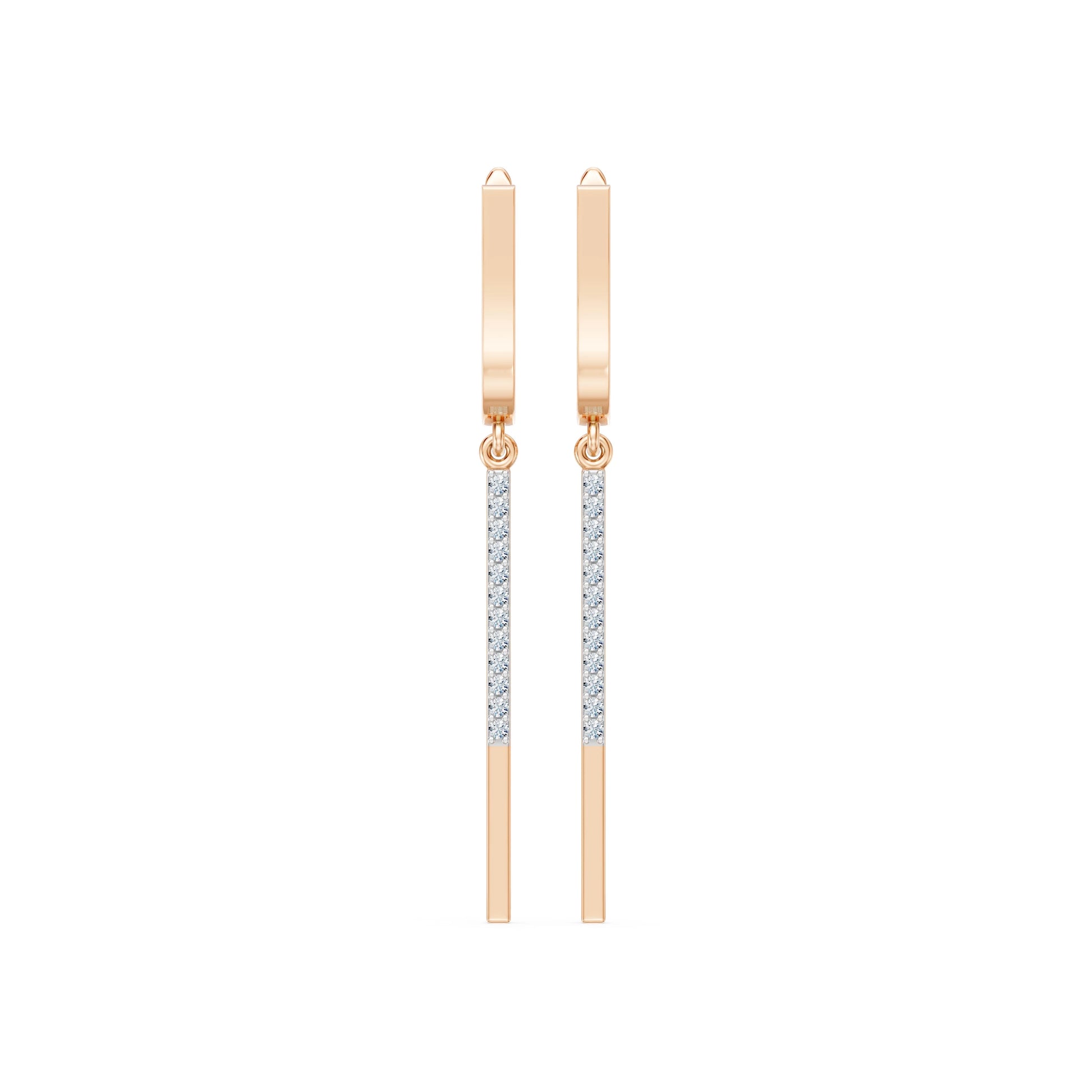 Minimalism Earring, 0.14 ct — 102-10129/6
