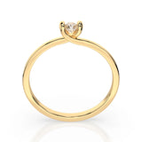 Solitaire Ring (Round), 0.3 ct — 101-10016(4.2)