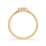 Illusion Ring (Round), 0.07 ct — 101-10075