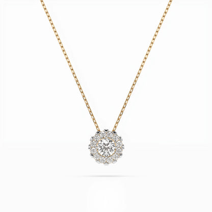 Solitaire Eternity Necklace (Round), 0.1 ct — 104-10044(3.0)