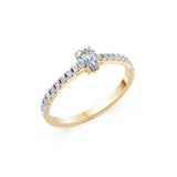 Solitaire Eternity Ring, 0.3 ct — 101-10191(0.30)PAR