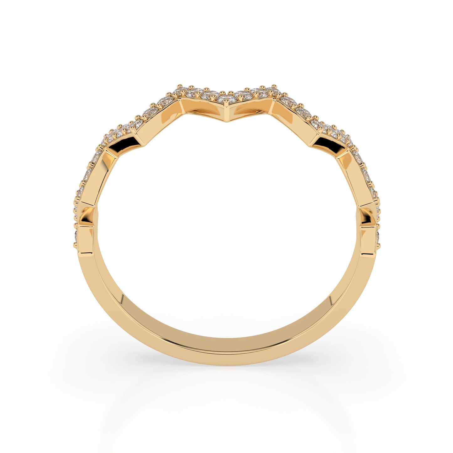Minimalism Ring (Round), 0.26 ct — 101-10162/2