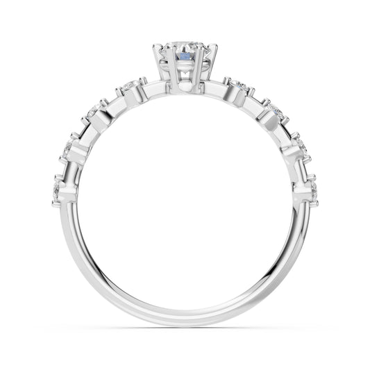 Solitaire Eternity Ring (Round), 0.3 ct — 101-10144(4.2)