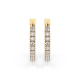 Eternity Earring (Round), 0.22 ct — 102-10109(1.3)