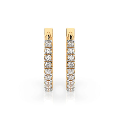 Eternity Earring (Round), 0.22 ct — 102-10109(1.3)