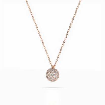 Illusion Necklace (Round), 0.23 ct — 104-10065