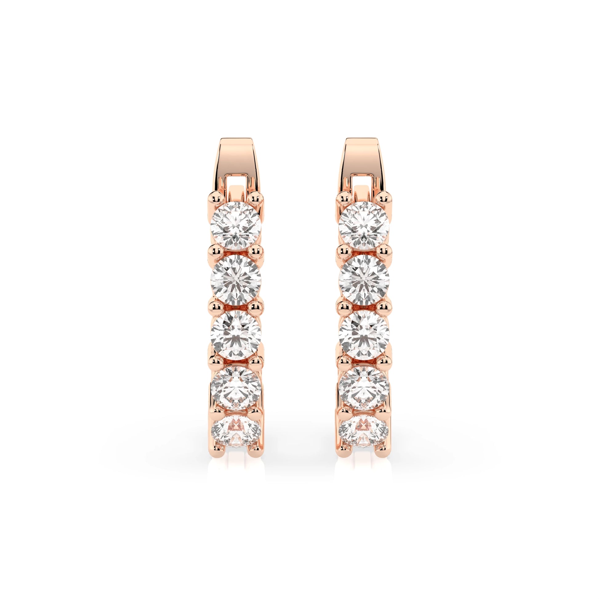 Eternity Earring (Round), 0.6 ct — 102-10098(2.5)