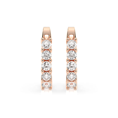 Eternity Earring (Round), 0.6 ct — 102-10098(2.5)