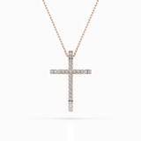Minimalism Necklace (Round), 0.14 ct β 104-10026