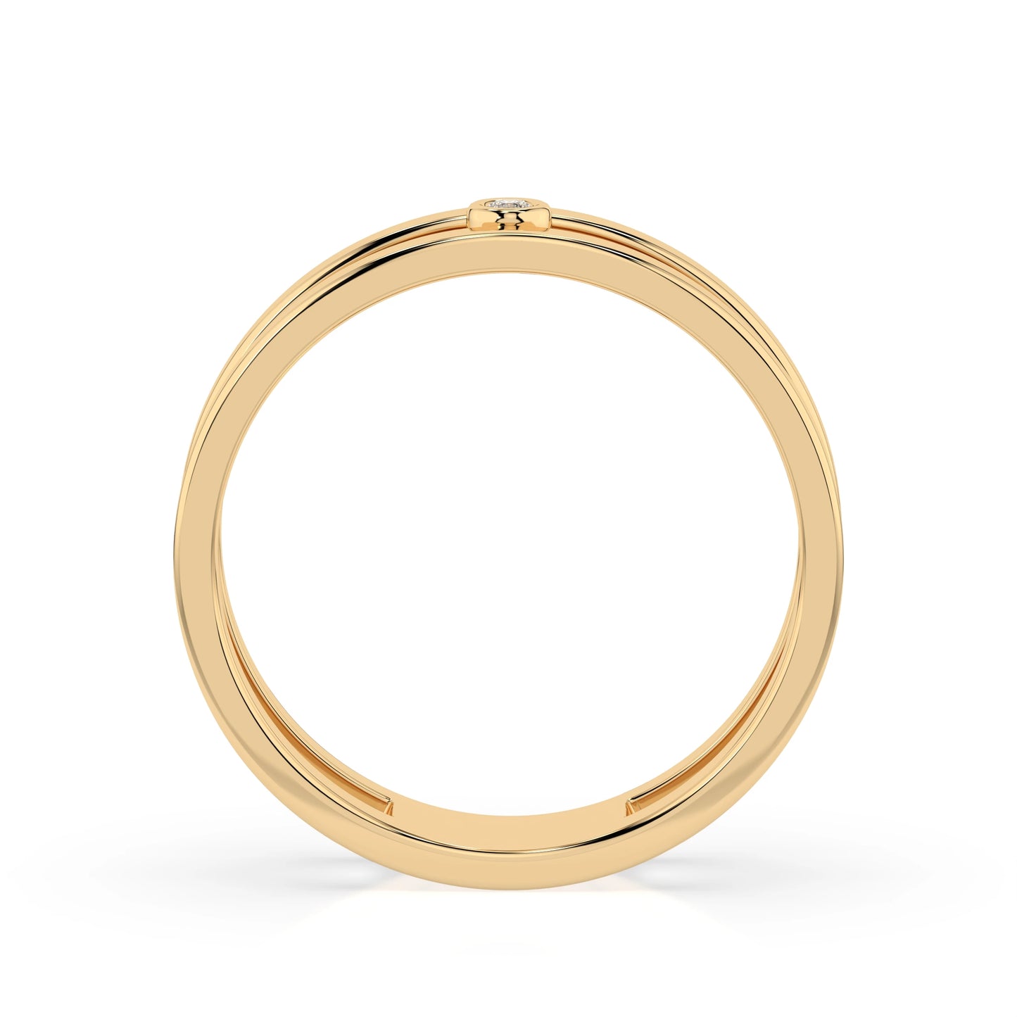 Minimalism Ring (Round), 0.02 ct — 101-10064