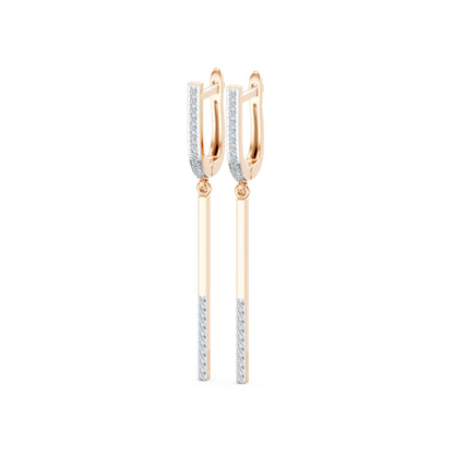 Minimalism Earring, 0.24 ct — 102-10129/5