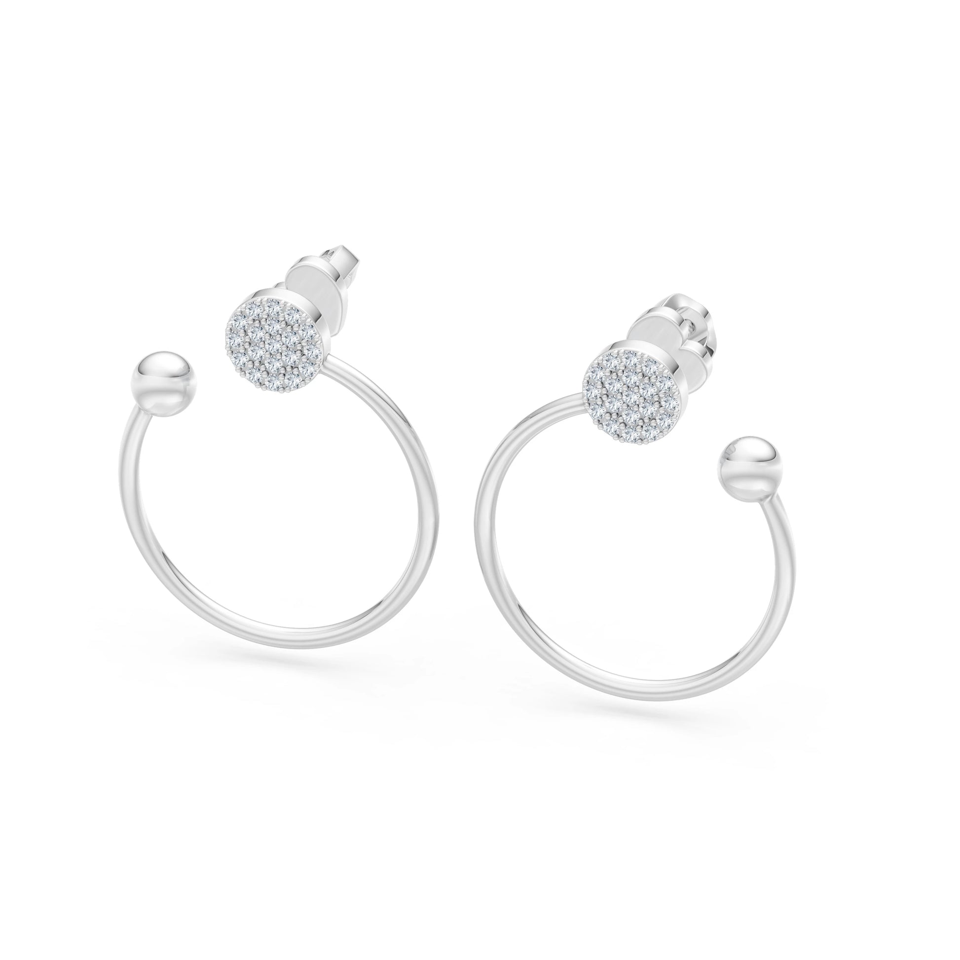 Minimalism Earring, 0.23 ct — 102-10081
