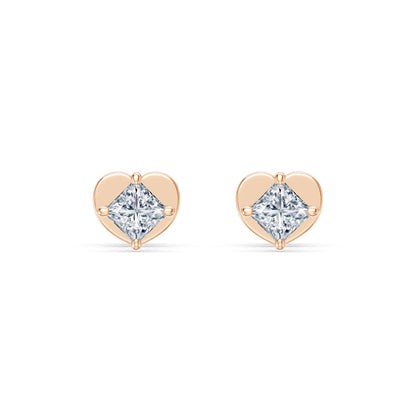 Solitaire Butterfly Earring, 0.34 ct — 102-10116(3.0)PR
