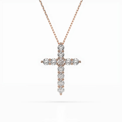 Minimalism Necklace (Round), 1.65 ct — 104-10039(3.4)