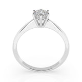 Solitaire Ring (Round), 0.35 ct — 101-10027(4.5)