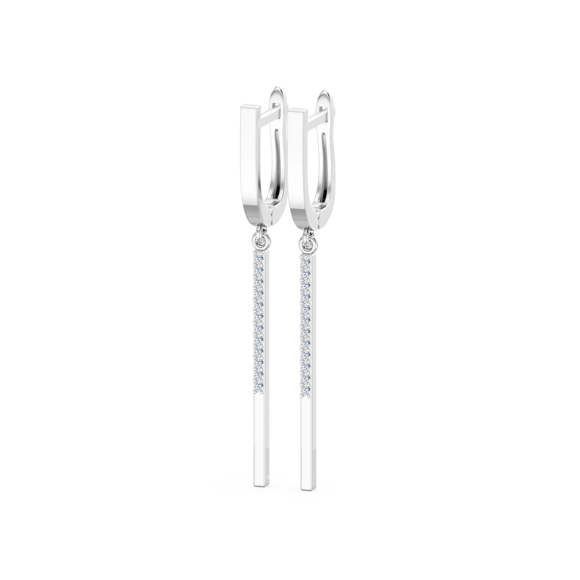 Minimalism Earring, 0.14 ct — 102-10129/6