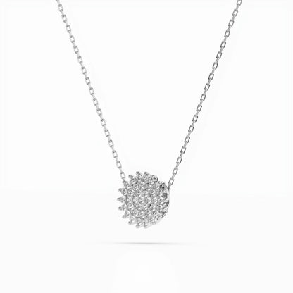 Illusion Necklace (Round), 0.15 ct — 104-10052