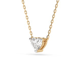 Solitaire Necklace (Heart), 0.3 ct — 104-10066(0.30)HRT