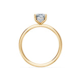 Cushion Lab Grown Diamond Micro Pave Engagement Ring 1.5ct by Qutahia Jewellery
