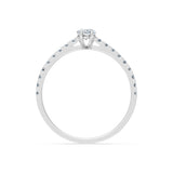 Solitaire Eternity Ring, 0.3 ct — 101-10191(0.30)PAR