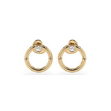 Minimalism Earring (Round), 0.06 ct — 102-10170