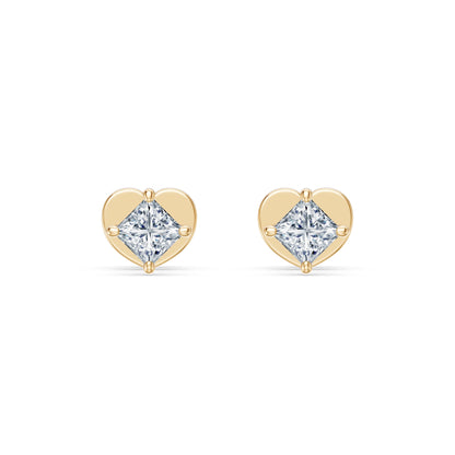 Solitaire Butterfly Earring, 0.34 ct — 102-10116(3.0)PR