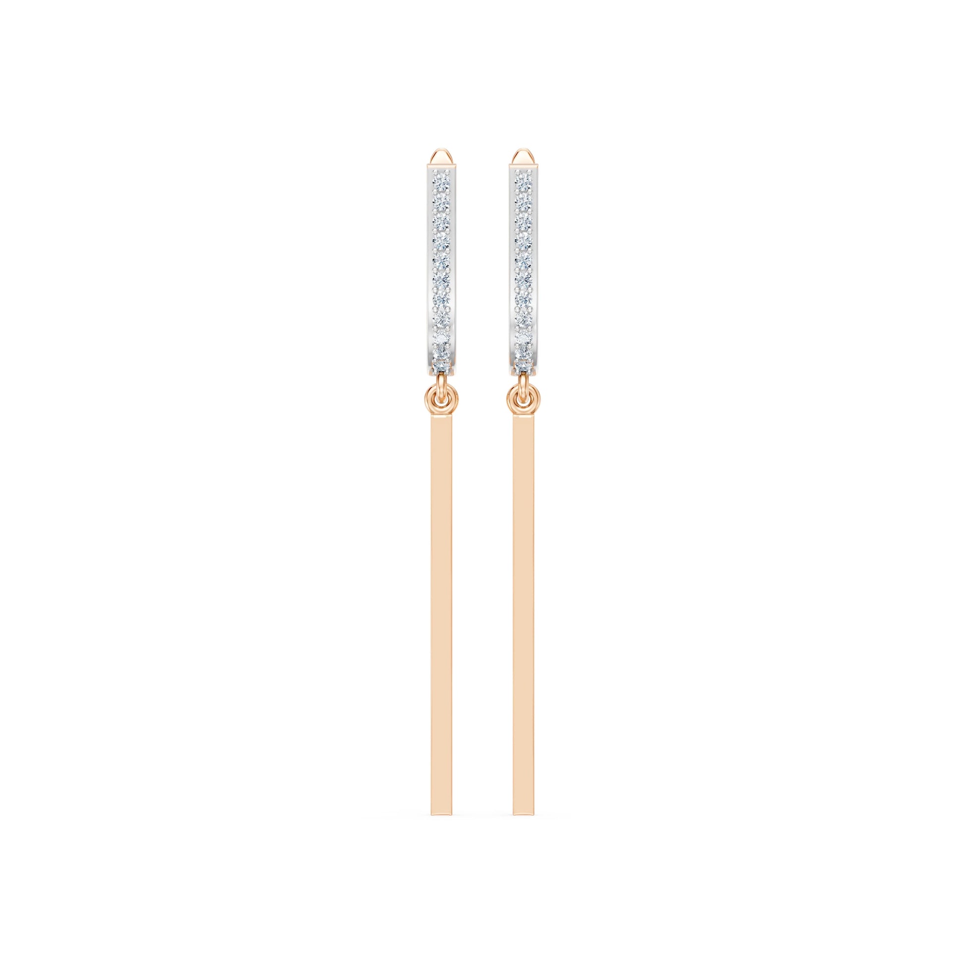 Minimalism Earring, 0.13 ct — 102-10129/3