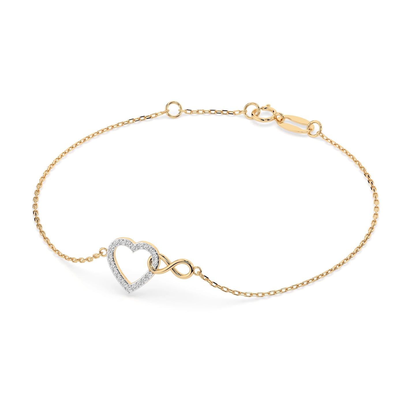 Minimalism Bracelet (Round), 0.11 ct — 105-10011
