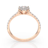 Solitaire Eternity Ring (Round), 0.06 ct — 101-10017(2.5)
