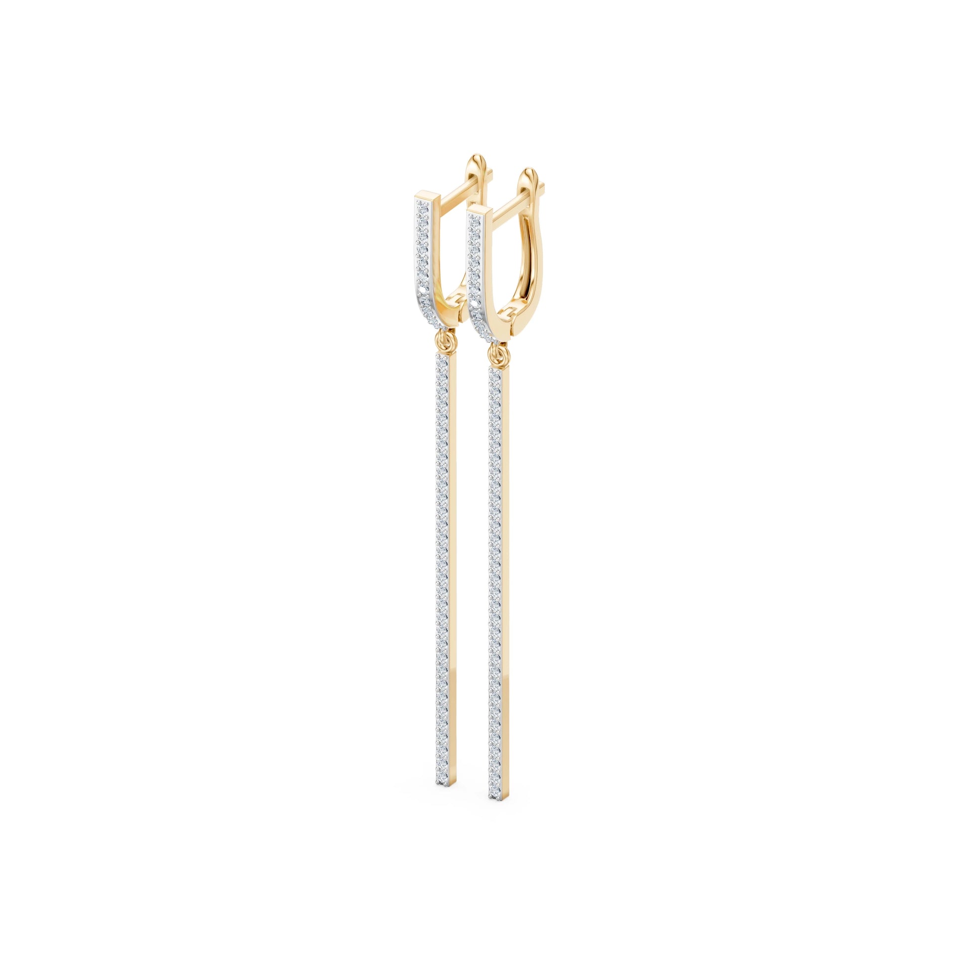 Minimalism Earring, 0.37 ct — 102-10129/4