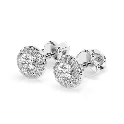 Solitaire Eternity Earring (Round), 0.5 ct — 102-10095(4.0)
