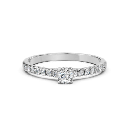 Solitaire Eternity Ring (Round), 0.3 ct — 101-10094(4.2)