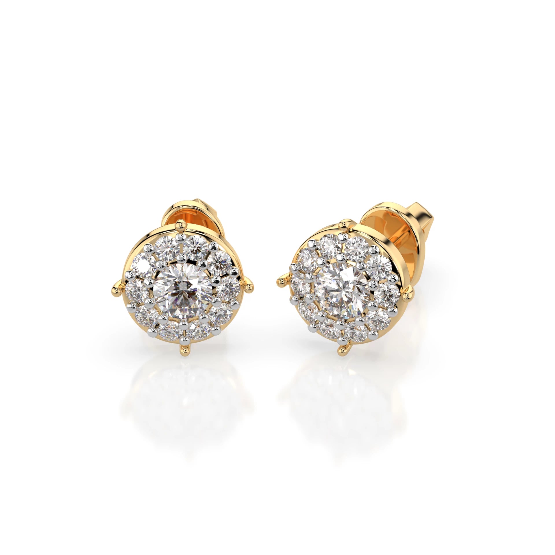 Solitaire Eternity Earring (Round), 0.3 ct — 102-10017(3.4)