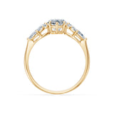 Marquise Lab Grown Diamond Side Stone Eternity Ring 1.5ct by Qutahia Jewellery