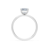 Emerald Lab Grown Diamond Solitaire Engagement Ring 1.5ct by Qutahia Jewellery