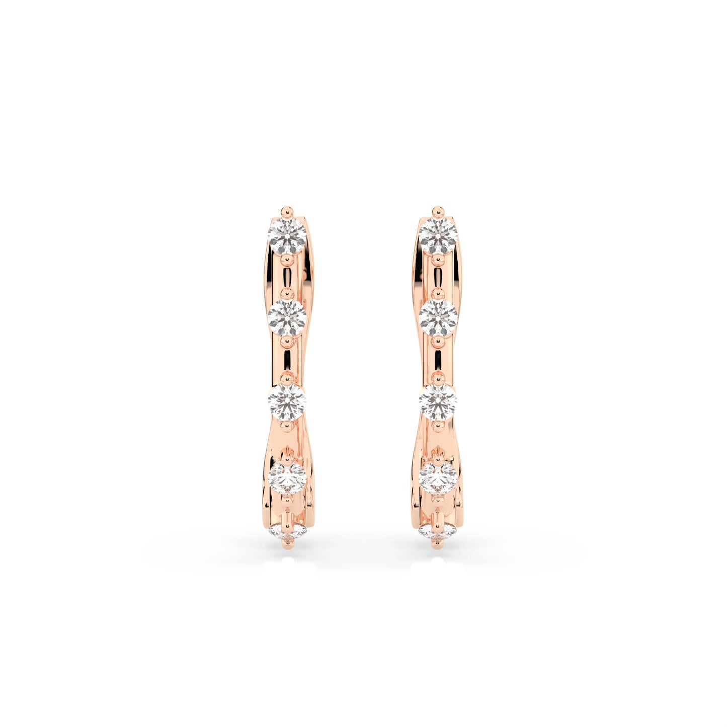 Eternity Earring (Round), 0.2 ct — 102-10145