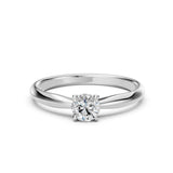 Solitaire Ring (Round), 0.5 ct — 101-10021(5.1)