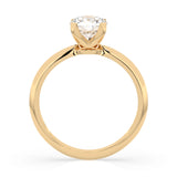 Solitaire Diamond Ring Round 1.0ct by Qutahia Jewellery