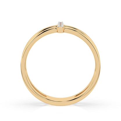 Minimalism Ring (Round), 0.04 ct — 101-10069